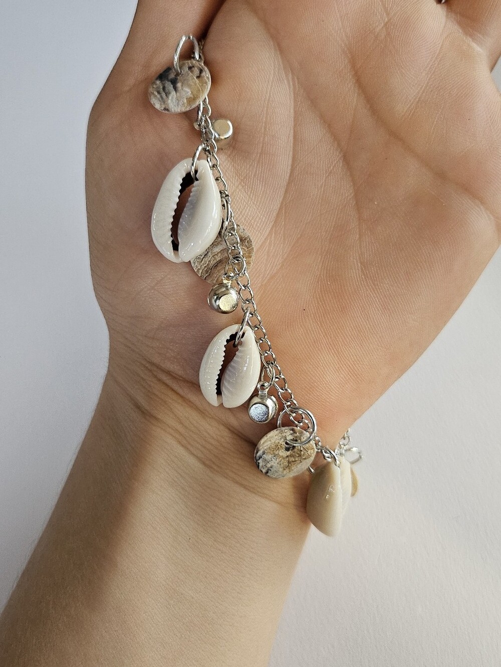 Cute Seashell Themed Anklet